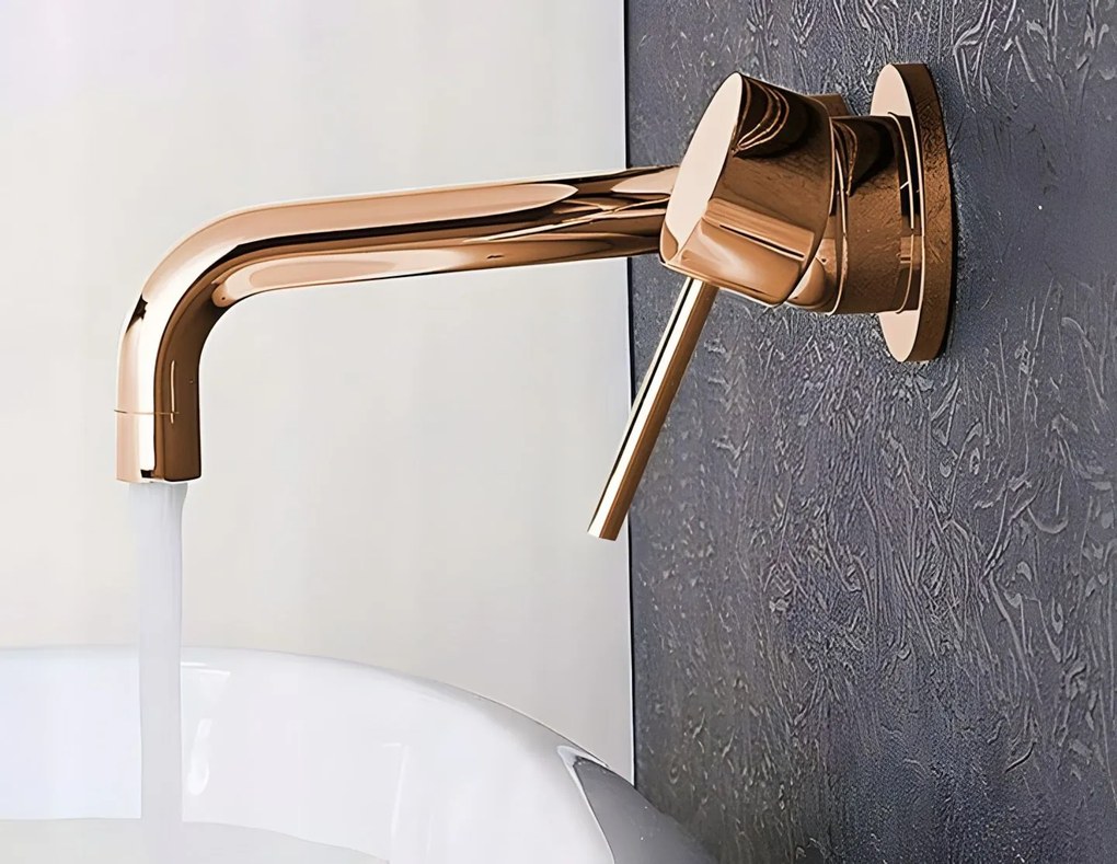 Rubinetto da incasso Rea Lungo Copper +BOX