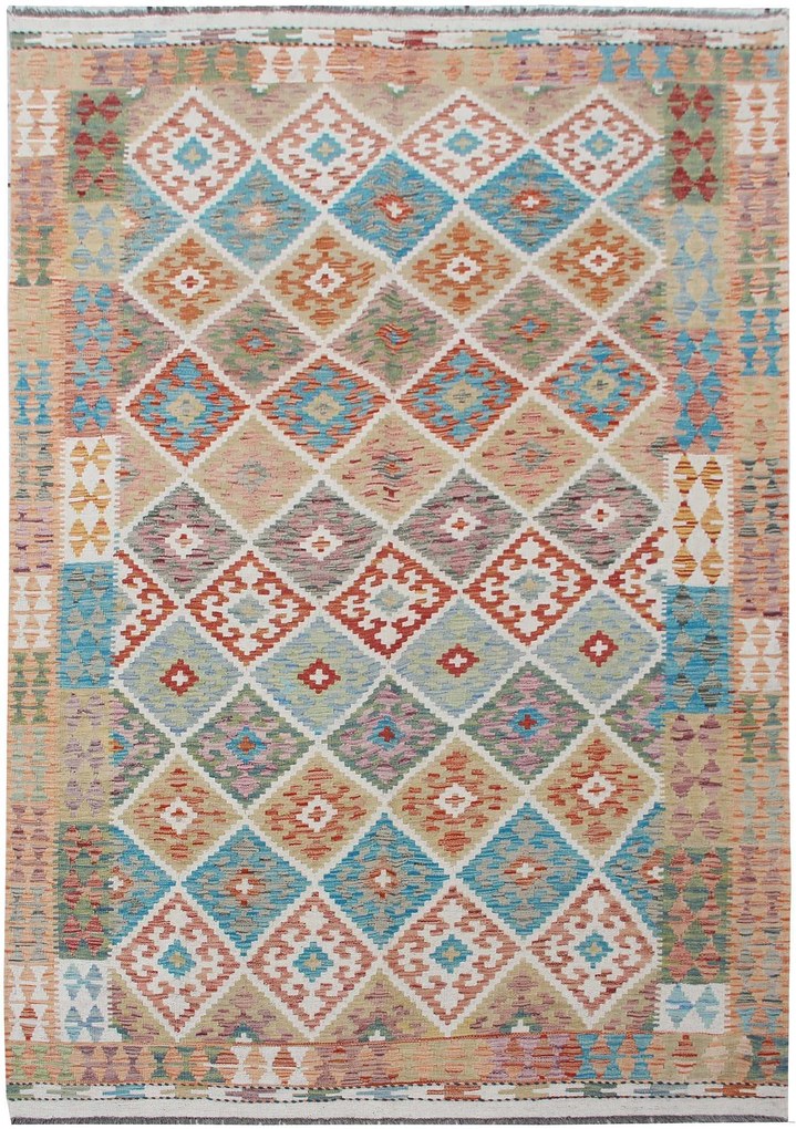Kilim Tappeto orientale 250 x 170 (Pakistan) Tessuto A Mano