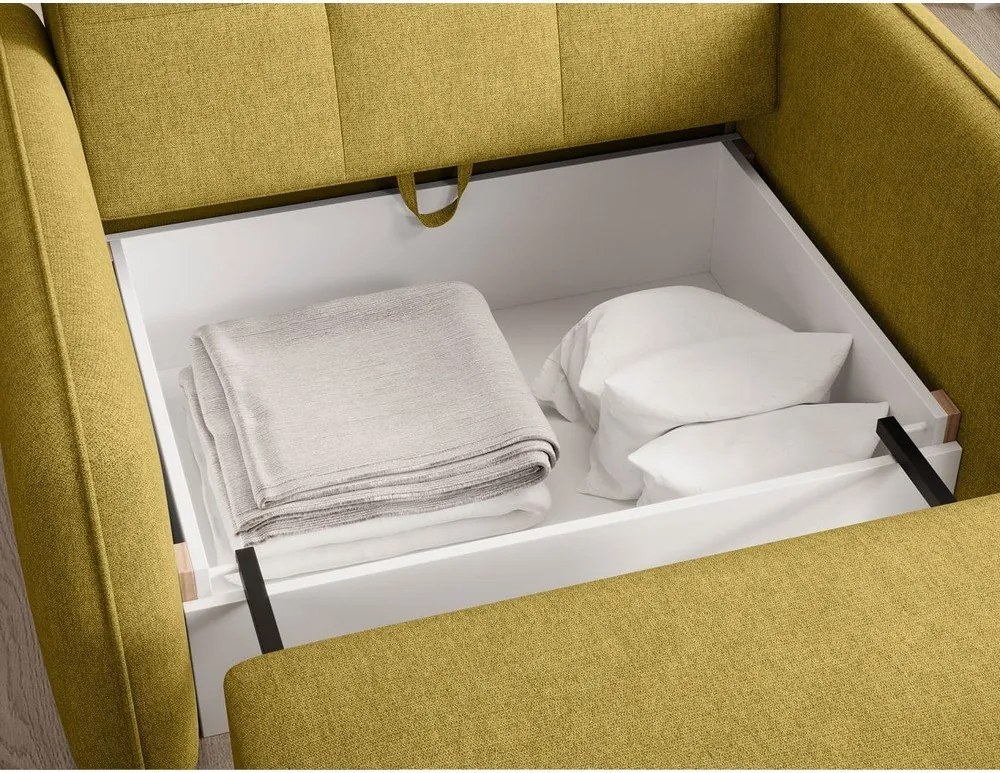 Poltrona gialla Laine – ELTAP