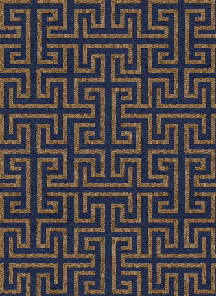 Coordonne Tapete Maze - Ultramarine