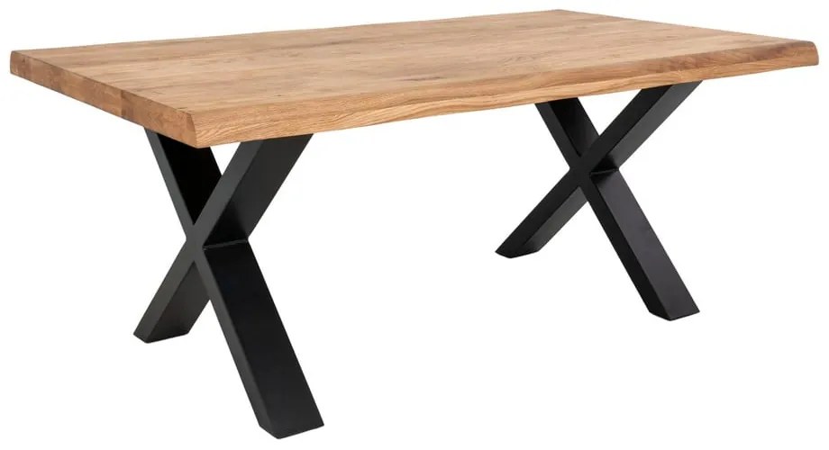 Tavolino con piano in rovere massiccio , 120 x 70 cm Toulon - House Nordic