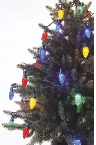 Catena LED da esterno natalizia 50xLED/8 modalità 14,8m IP44 multicolore