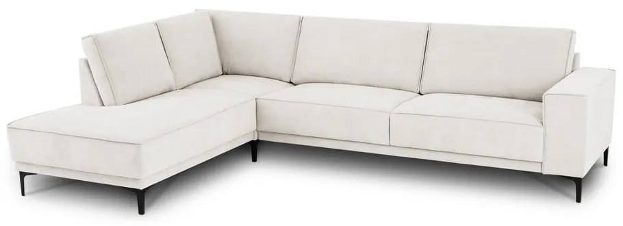 Divano angolare color crema (con penisola a sinistra) Copenhagen – Scandic