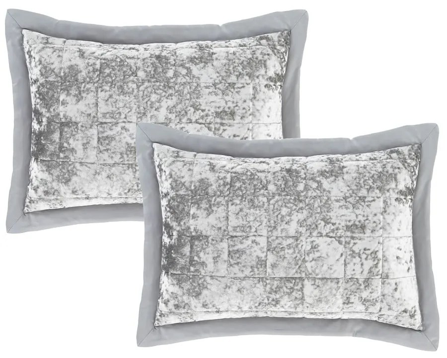 Federe per cuscino in set in velluto 2 pz 50x75 cm Crushed Velvet – Catherine Lansfield
