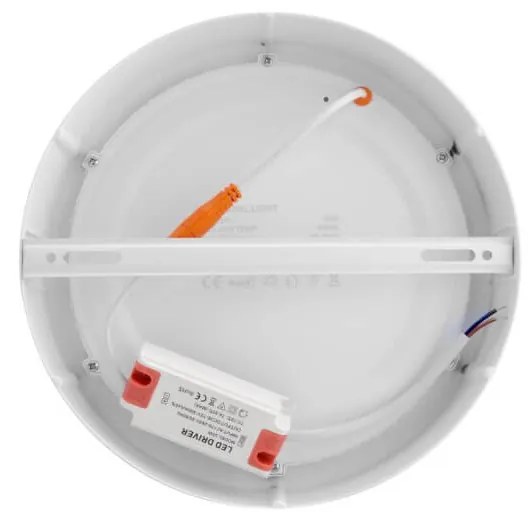 Plafoniera LED Rotonda 20W 2.000lm no Flickering Ø225mm Colore  Bianco Naturale 4.000K