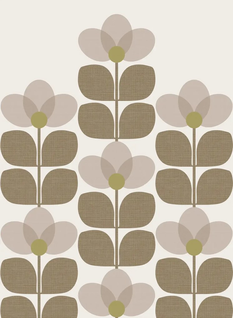 Isidore Leroy Carta da parati panoramica Flower - Naturel Panel A