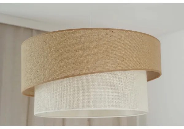 Brilagi - Lampadario a sospensione con filo SHINE 1xE27/15W/230V diametro 50 cm beige/color crema