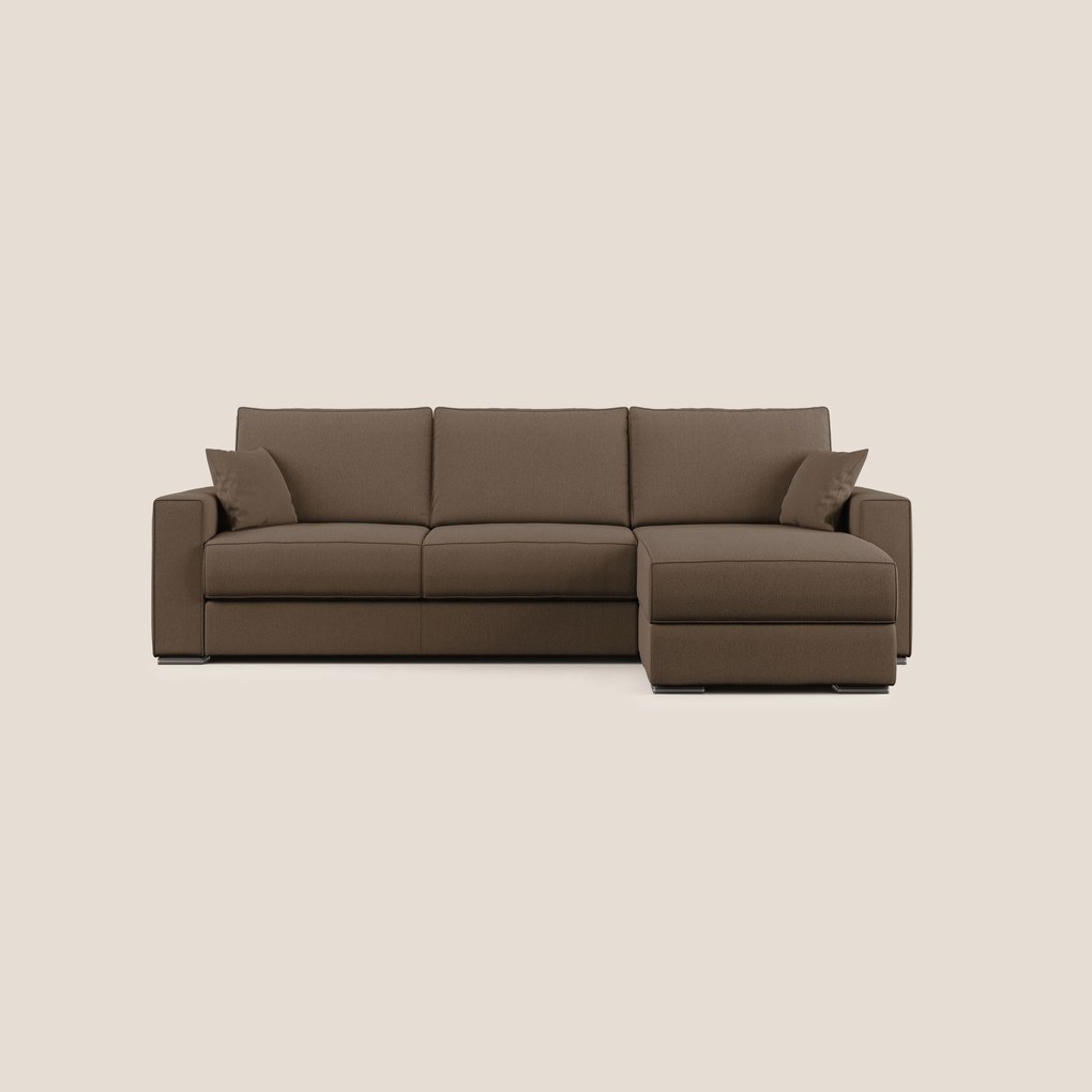 Dream Divano letto angolare in tessuto smacchiabile T05