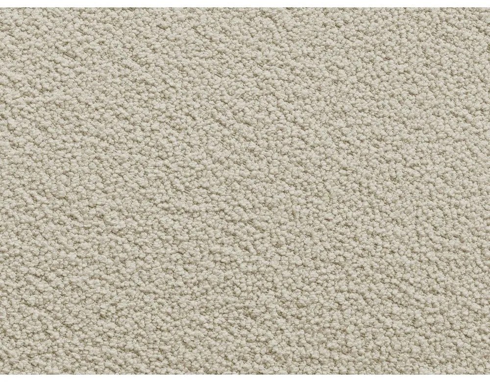 Divano angolare beige (con penisola a destra/con chaise lounge) con rivestimento in bouclé Leonore – Bobochic Paris