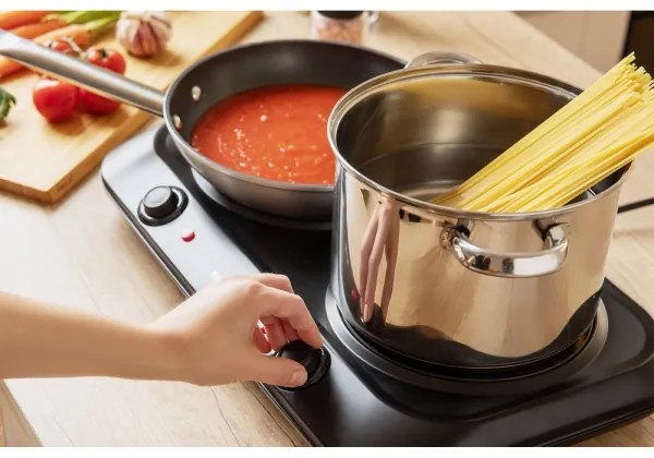 Sencor - Doppia cucina in vetroceramica 2400W/230V