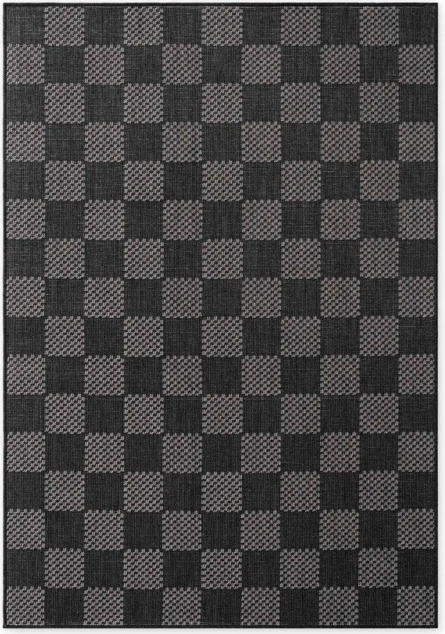 Tappeto da interno/esterno nero/color crema 120x170 cm Haringey Dorothy – Ted Baker