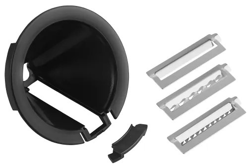 Concept TM5510 - Frullatore a immersione con accessori 1500W/230V nero/acciaio inossidabile