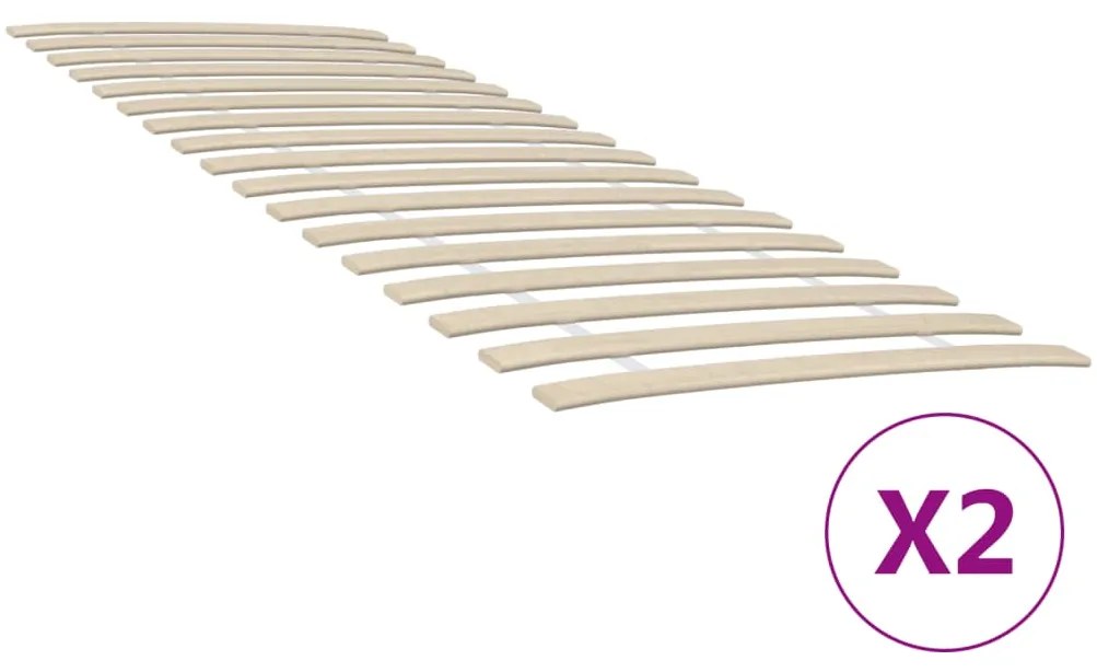 Reti A Doghe Con 34 Doghe 2 Pz 80x200 Cm /