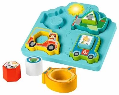 Puzzle per Bambini Fisher Price Veicoli