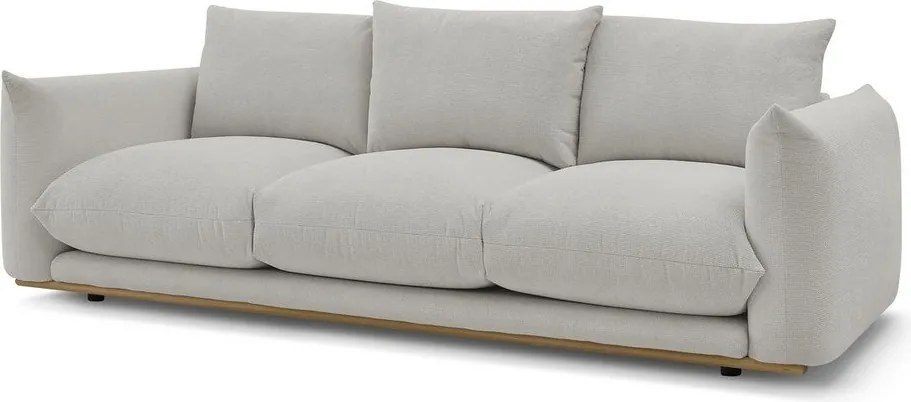 Divano in grigio chiaro 265 cm Ernest – Bobochic Paris