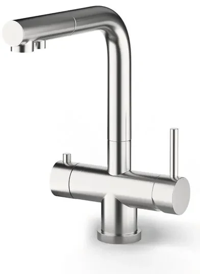 Rubinetto Cucina Con Doccetta Estraibile - Miscelatore Girevole 360° Cromo - Foto 13