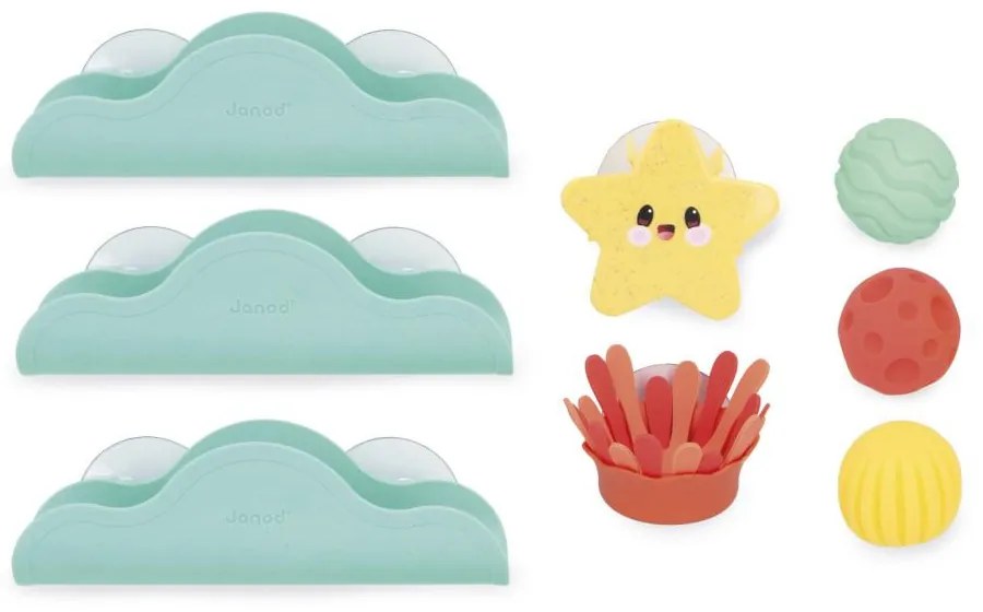 Pista per palline - giocattolo da bagno