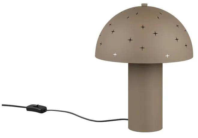 Lampada da tavolo marrone (altezza 32,5 cm) Seta - Trio