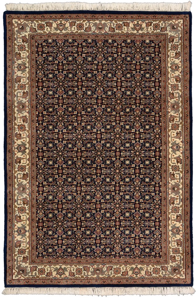 Tabriz Tappeto orientale 120 x 180 Blu (Indian) Annodato A Mano