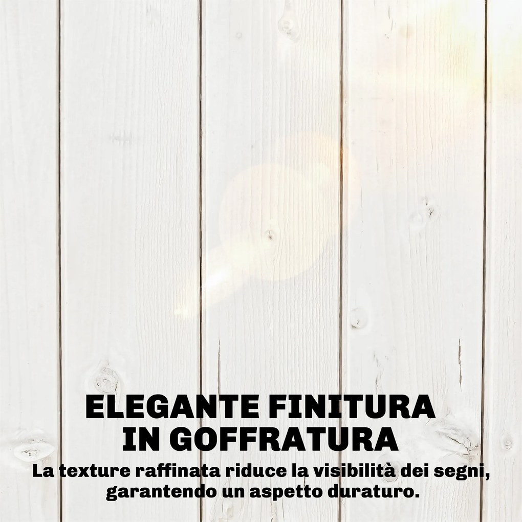 Casetta Box da Giardino 85x58x213 cm Ripostiglio con Scaffali Regolabili e Tetto Zincato in Legno Bianco...