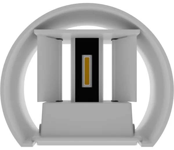 APLED - Applique a LED da esterno OVAL 2xLED/3W/230V IP65