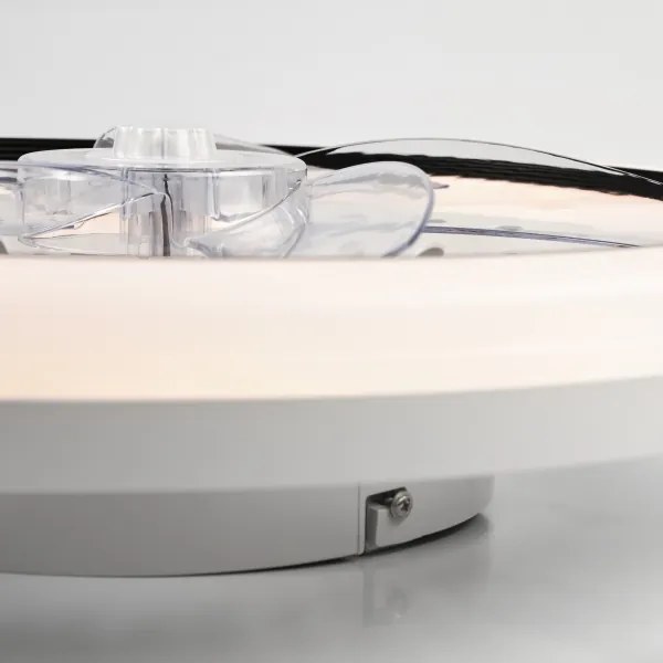 Plafoniera LED con ventilatore GEMMA LED/37W/230V bianco + +TC