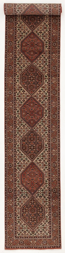 Bidjar Tappeto 520x90 (Iran) Annodato A Mano