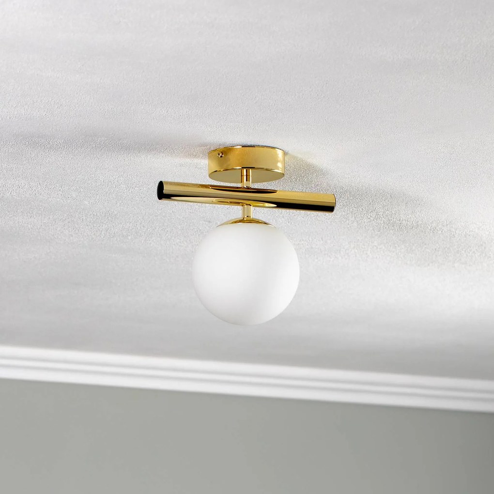 Domiluce Plafoniera Linea, oro, 1 luce