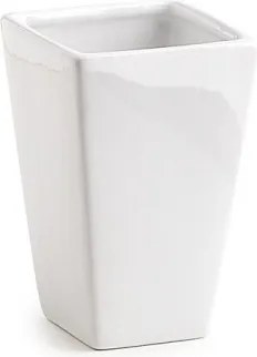 Gedy Karima Portaspazzolini Bianco In Ceramica