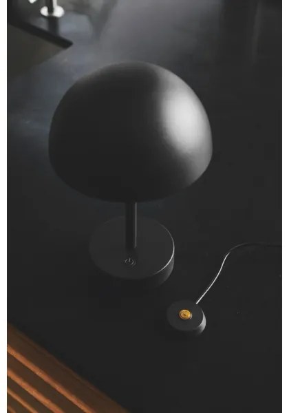 Nordlux - Lampada da tavolo ricaricabile dimmerabile a LED ELLEN LED/2,8W/3,7V IP44 nera