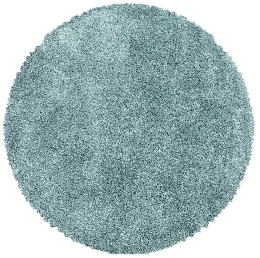 Tappeto rotondo blu ø 160 cm Fluffy - Ayyildiz Carpets