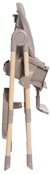 Chicco - Sedia da pranzo per bambini Polly Essential - grigio/marrone