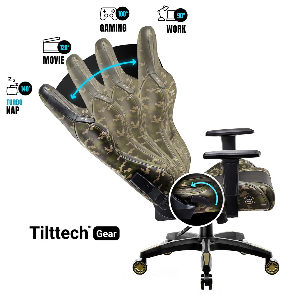 Sedia da Gaming Diablo X-One  2.0 Legion: Kids Size