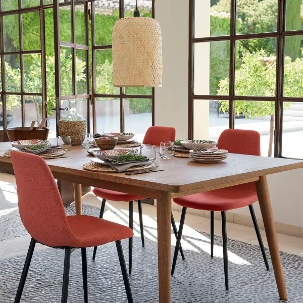 Atmosphera - Lampadario a sospensione con filo ALI 1xE27/40W/230V bambù