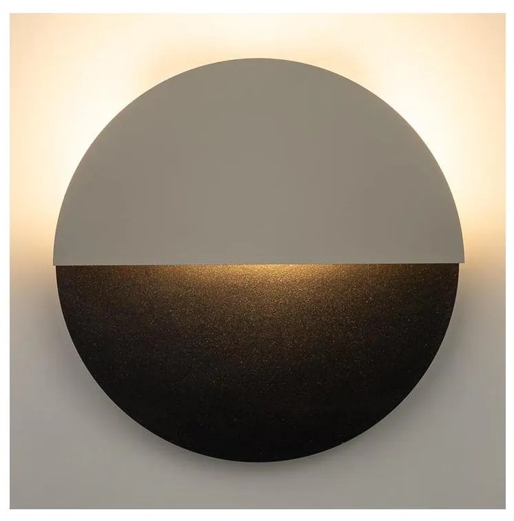 Applique a LED LUNA LED/7W/230V diametro 26 cm nero/beige
