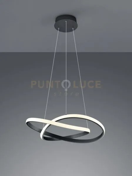 Course sospensione led 27,5w · 1x 3150lm, 3000k cerchio infinito an...