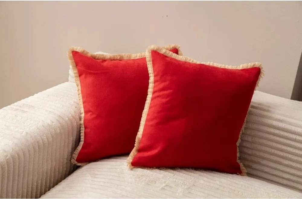 Federe decorative in set 2 pz 43x43 cm Sacakli – Mioli Decor