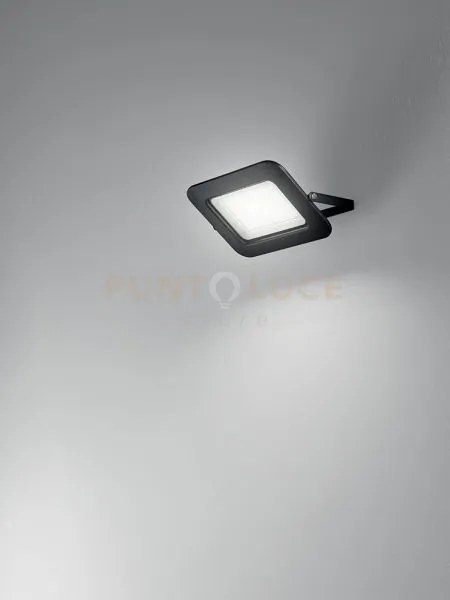 Pad faro led 100w 8500lm 3000°k proiettore in metallo colore nero