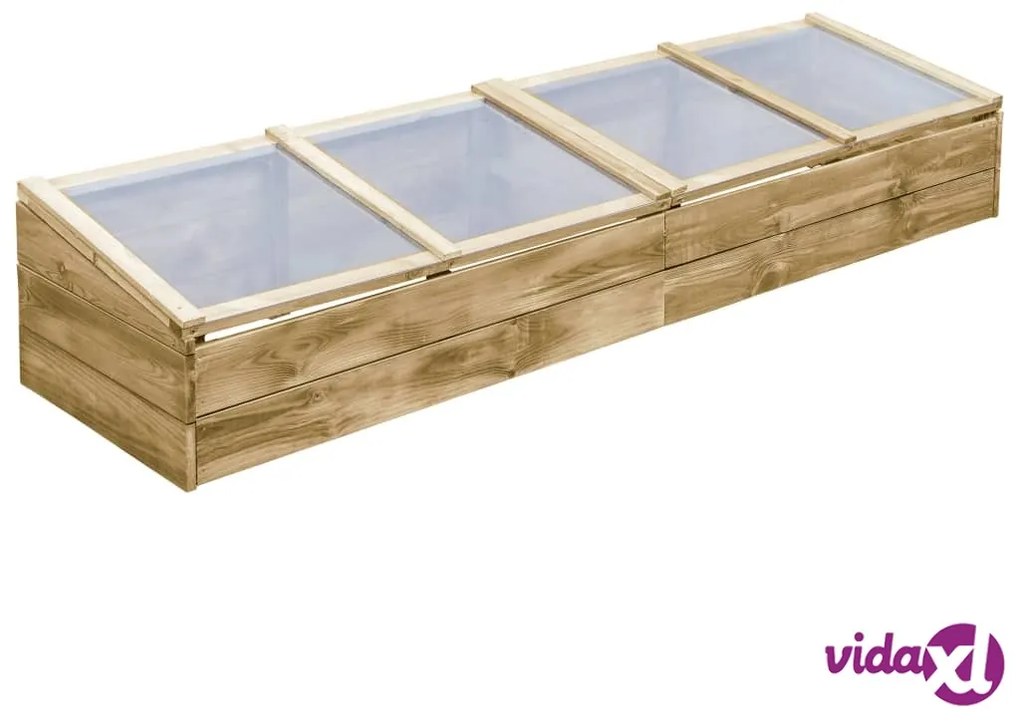 vidaXL Serra in Legno di Pino Impregnato 200x50x35 cm