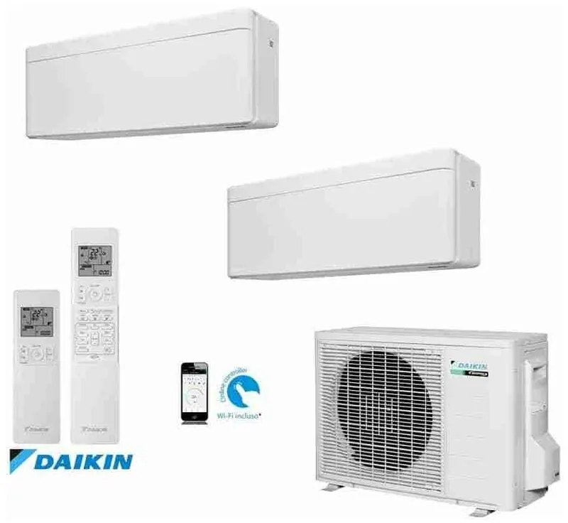 Daikin - Dualsplit stylish colore bianco 2MXM50N + FTXA25AW + FTXA25AW wifi incluso