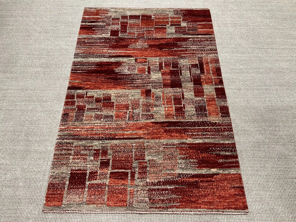 Loribaft Tappeto persiano 150x100 Rosso (Iran) Annodato A Mano