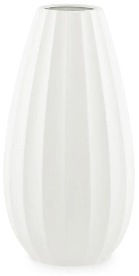 Vaso in ceramica color crema (altezza 33,5 cm) Cob - AmeliaHome