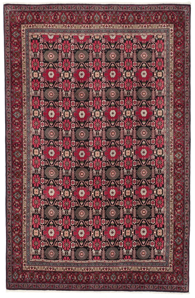 Senneh Tappeto 200x300 (Iran) Annodato A Mano
