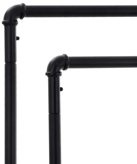 Appendiabiti da terra mobile LINEA, nero