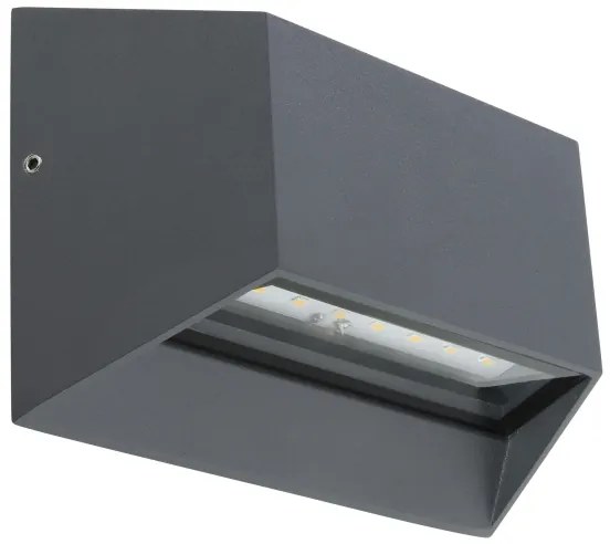 Globo 34175 - Applique a LED da esterno HONNA LED/7W/230V IP54 antracite