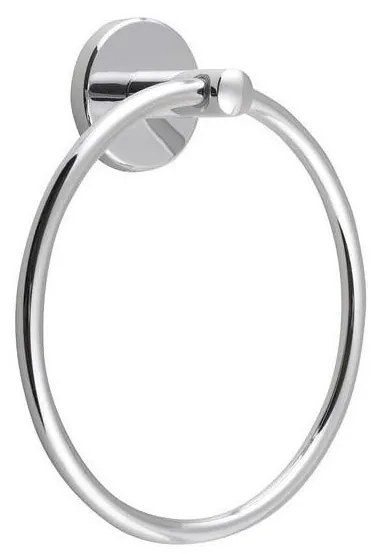 Aqualine - Appendiabiti da parete SAMBA diametro 15,5 cm cromo lucido