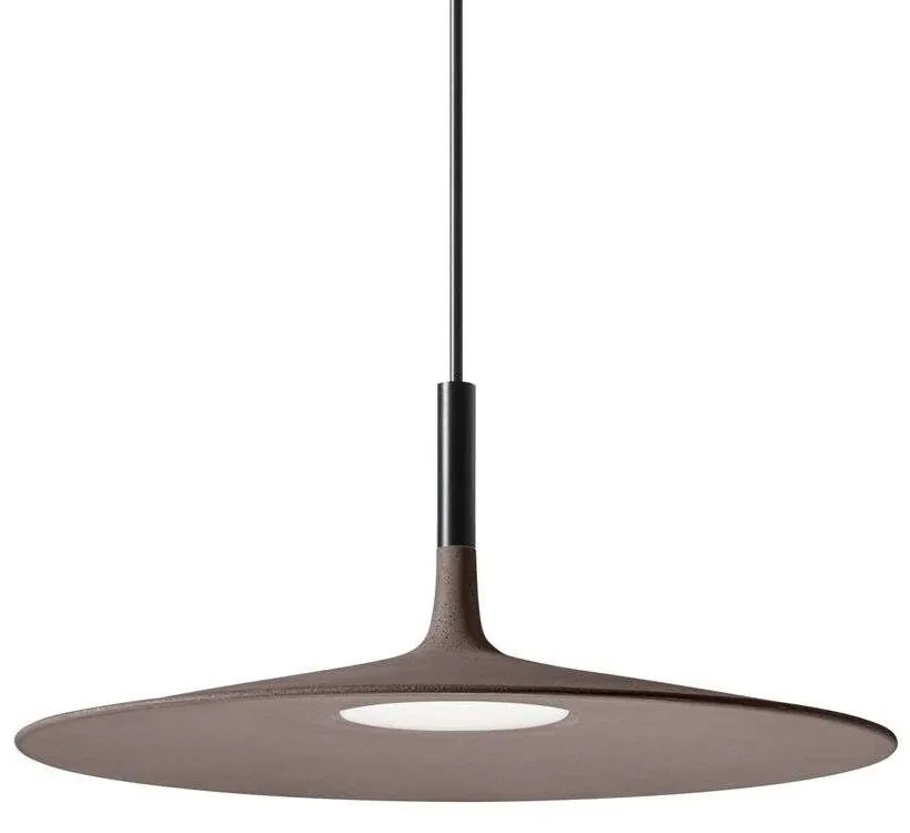 Foscarini - Aplomb LED Lampada a Sospensione 10m Dim. Large Brown Foscarini