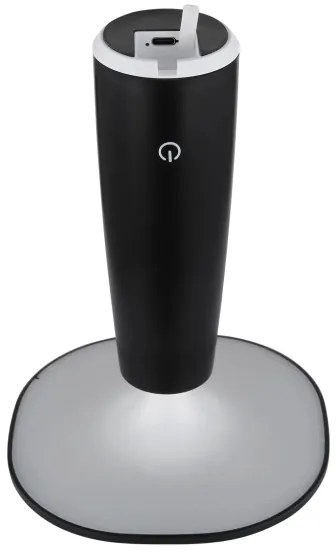 Globo 21022 - LED Lampada da tavolo ricaricabile dimmerabile BOWIE LED/1,2W/3,7V 1500mAh 3000K