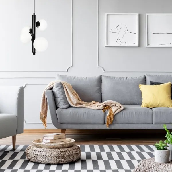 Lampadario a sospensione con filo LARRY 4xG9/15W/230V