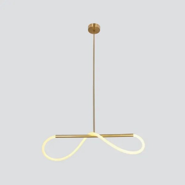 Lampadario LED a cavo SUPREME LED/22W/230V 100 cm oro